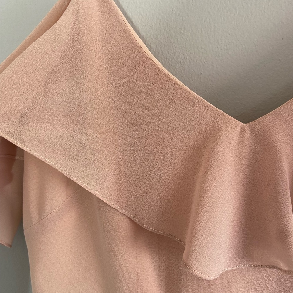 Jenny Yoo Collection Mila Dress Desert Rose Size 6 - Picture 11 of 14